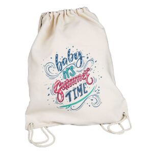 Turnbeutel Canvas-Like natur