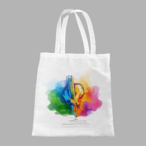 Polyestertragetasche mit langem Henkel